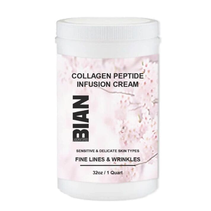 Image of Collagen Peptide Infusion Cream - The Collagen Peptide Infusion Cream deeply hydrates and firms skin with collagen peptides, reducing fine...